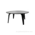 Eames geformter Sperrholz -Couchtisch